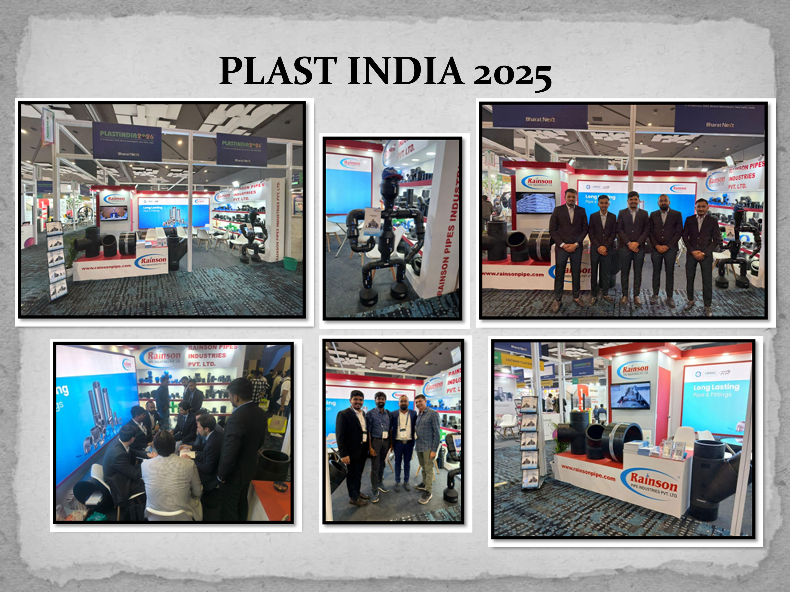 Rainson Pipe Industries at Plast India 2025 â€” India's Biggest Plastics Stage, Our Proudest Showcase